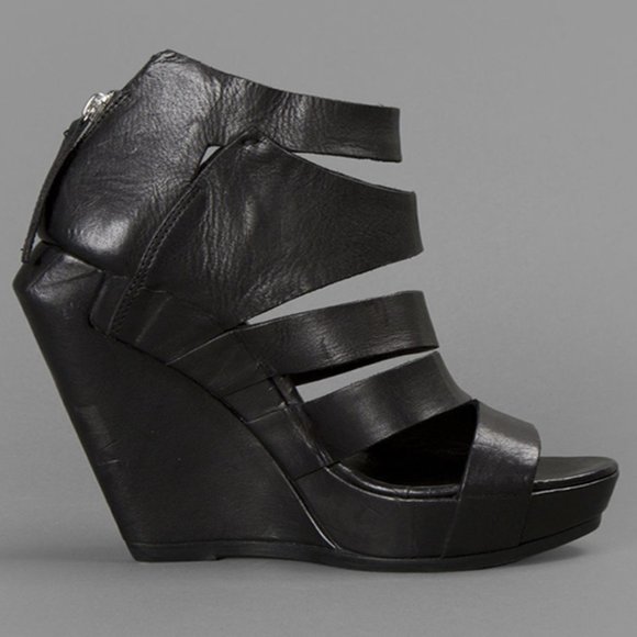 CINZIA ARAIA ANNE SANTIAGO WEDGE PLATFORMS - Picture 2 of 8